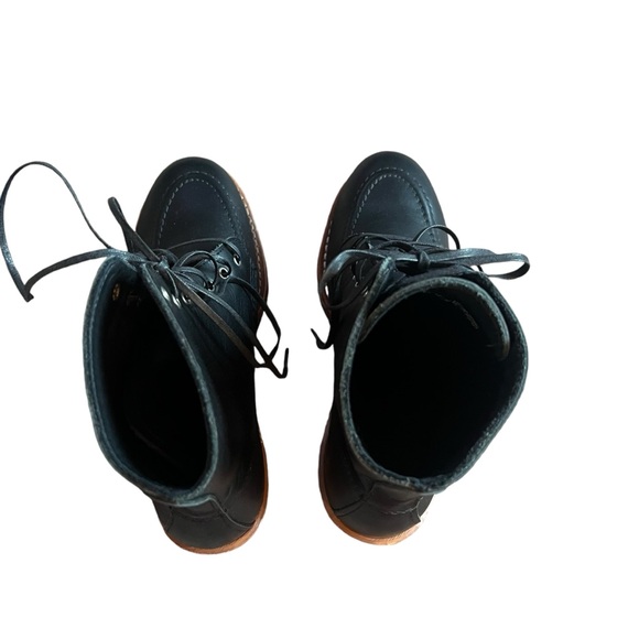 Red Wing Clara Boot 3405 Women’s Heeled ankle height black burgundy leather 7B - Picture 4 of 13